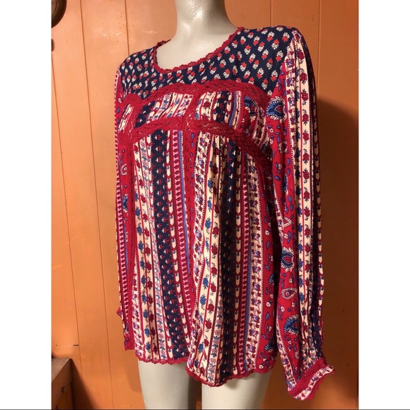 NWT Anthropologie Maeve Gretchen Patchwork Blouse 4 - Picture 5 of 15